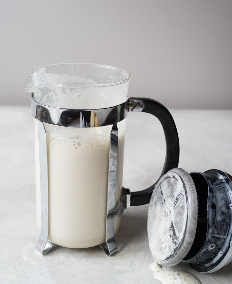How to Froth Milk in a French Press