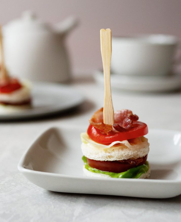 mini blt bacon lettuce