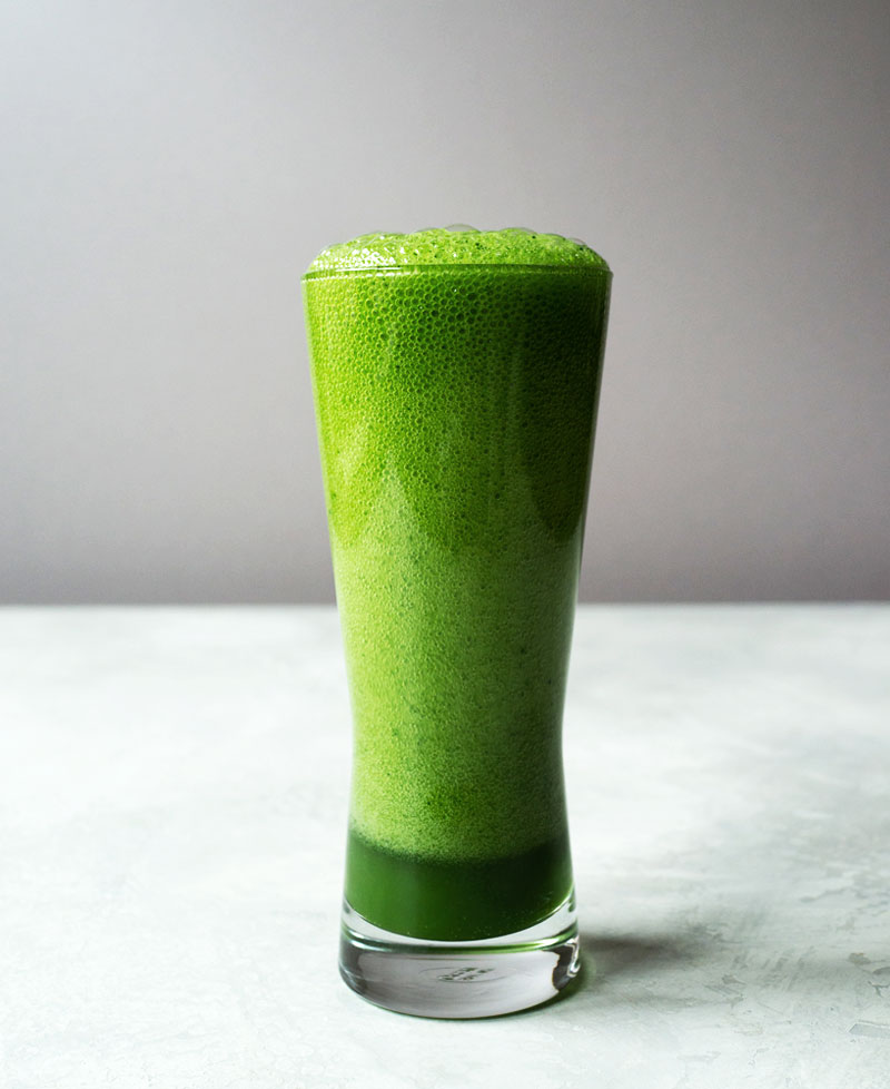 Matcha ginger beer