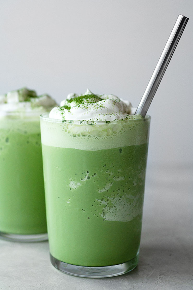 Quick & Easy Matcha Frappuccino | Oh, How Civilized