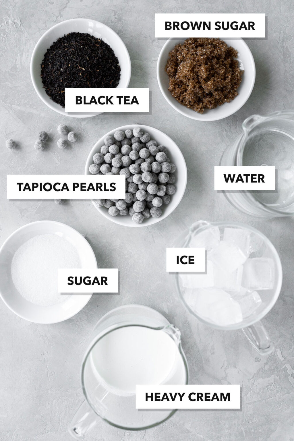 Bubble Tea Ingredient Crossword
