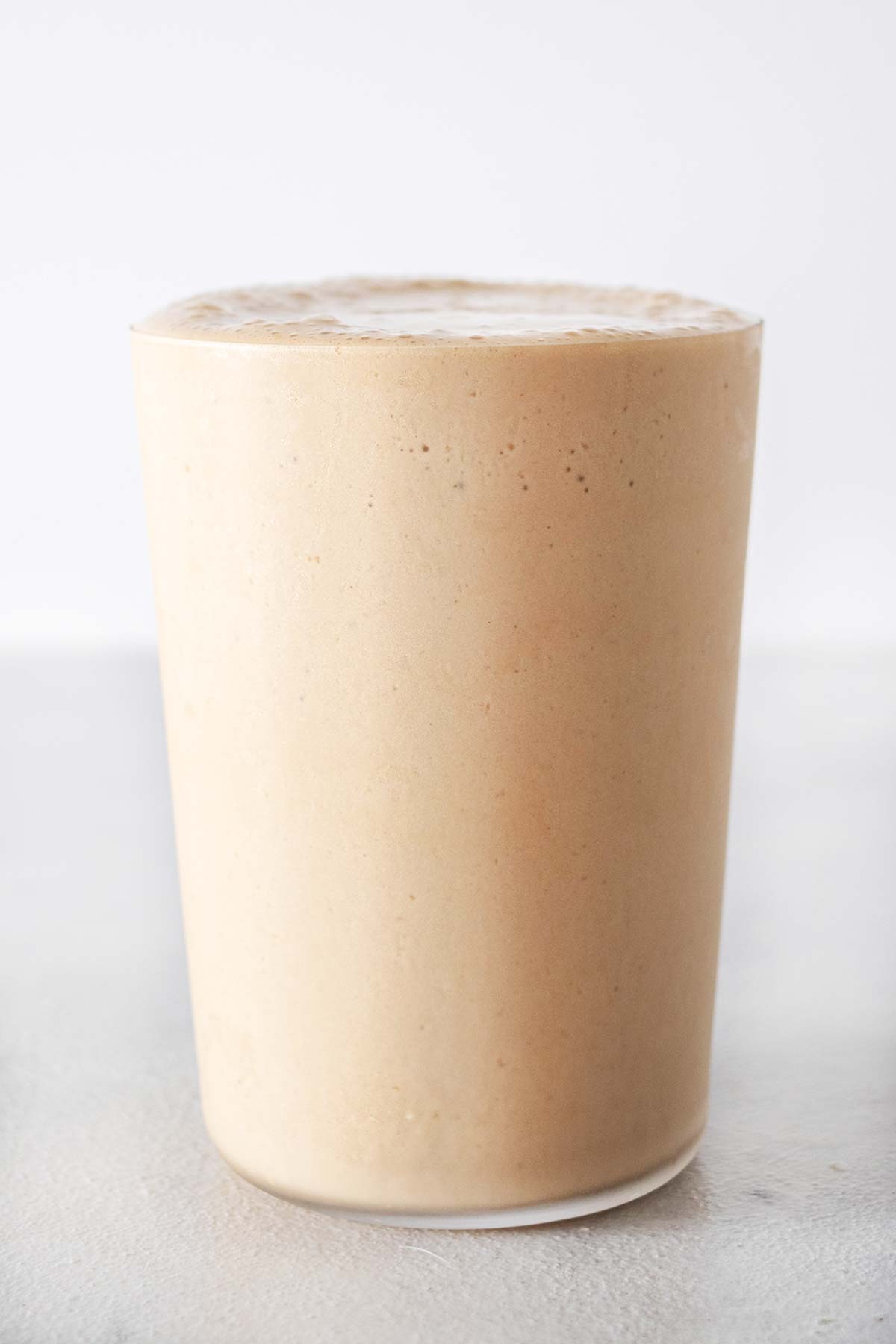 Espresso Frappuccino in a glass.