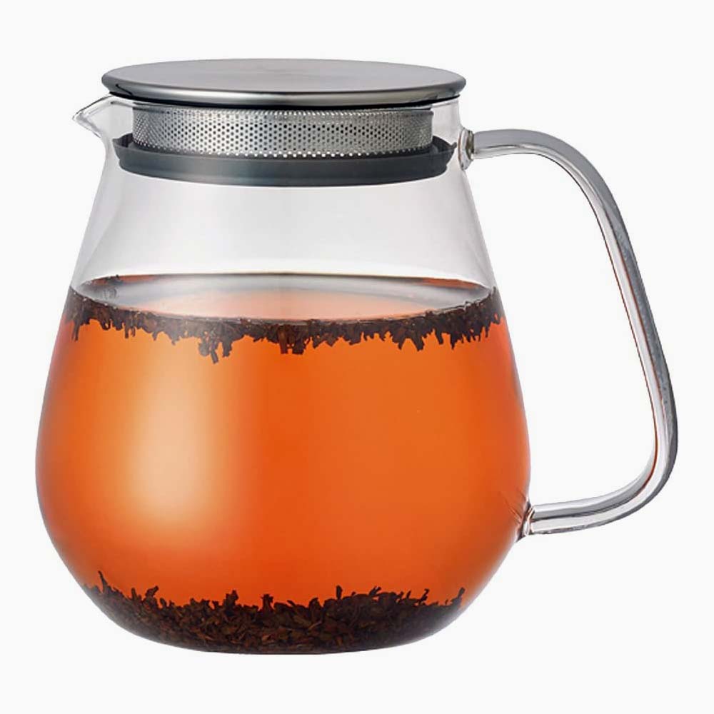 Kinto glass teapot.