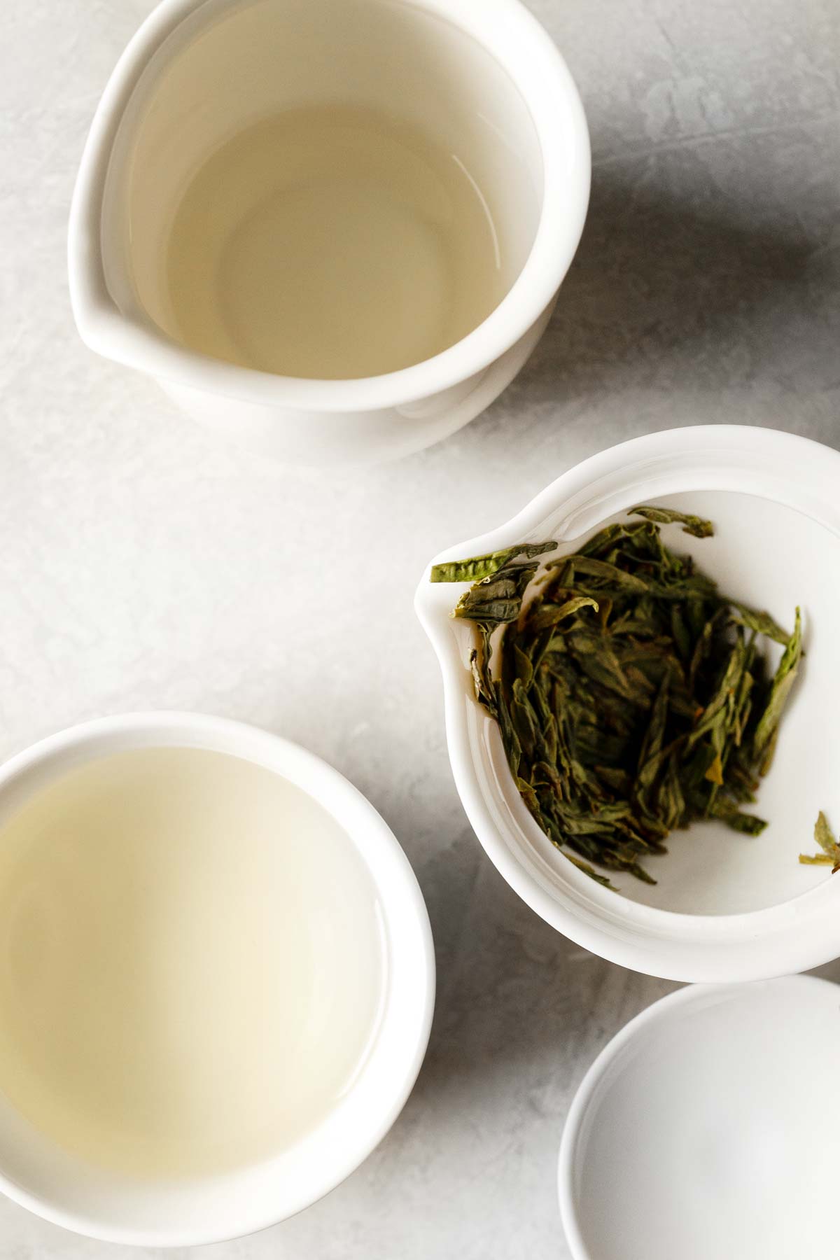 Brewed green tea.