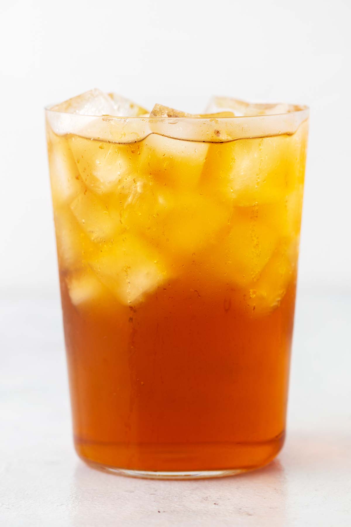 Iced Black Tea in a cup.