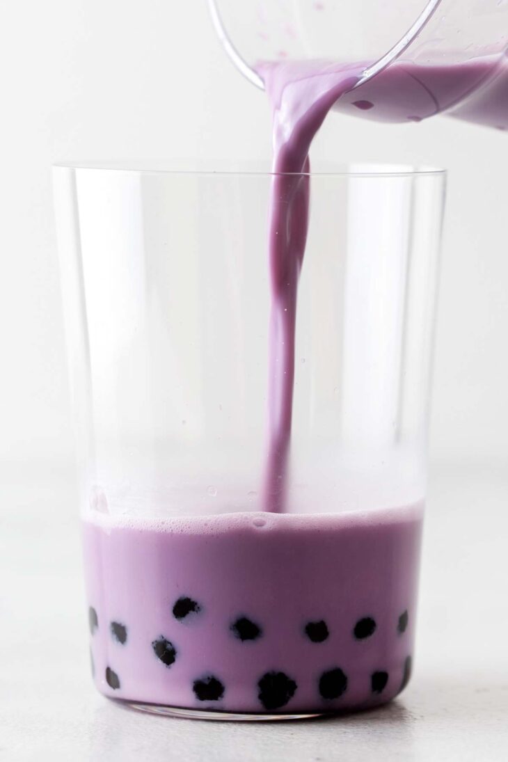 Taro Bubble Tea - Oh, How Civilized